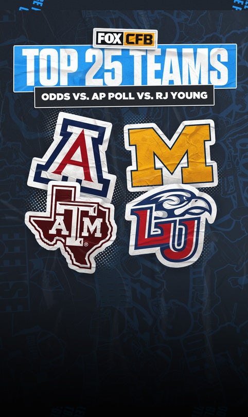 Odds vs. AP Top 25 vs. RJ Young's Ultimate 134: Most overrated/underrated teams