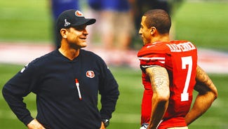 Next Story Image: HC Jim Harbaugh offered Colin Kaepernick a Chargers coaching position